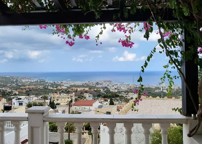 Magnificent View Double With Shared Pool And Ac Gasthuis Chersonissos